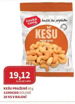 Kubík potraviny Kešu pražené nabídka