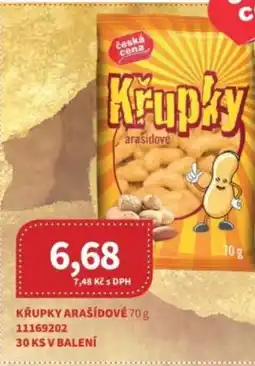 Kubík potraviny Krupky arašidové nabídka