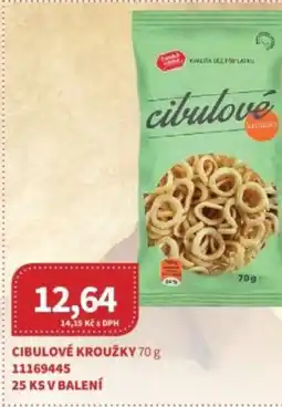 Kubík potraviny Cibulové kroužky nabídka