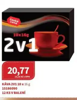 Kubík potraviny Kava 2v1 nabídka