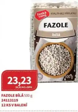 Kubík potraviny Fazole bílá nabídka