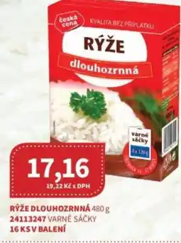 Kubík potraviny Rýže dlouhozrnná nabídka