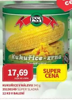 Kubík potraviny Kukuřice v nálevu nabídka