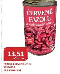 Kubík potraviny Fazole červené nabídka
