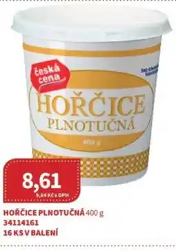 Kubík potraviny Hořčice plnotučná nabídka