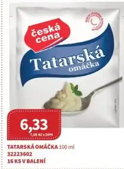 Kubík potraviny Tatarská omáčka nabídka