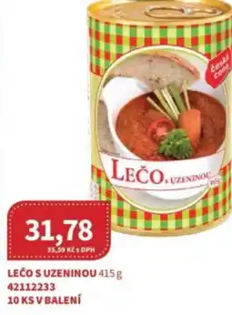 Kubík potraviny Lečo s uzeninou nabídka