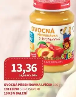 Kubík potraviny Ovocná přesnídávka lvíček nabídka