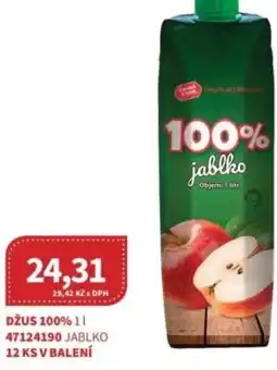 Kubík potraviny Džus 100% nabídka