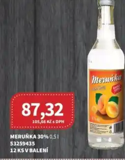 Kubík potraviny Meruňka 30% nabídka