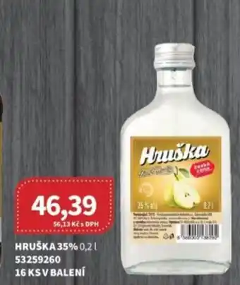 Kubík potraviny Hruska 35% nabídka