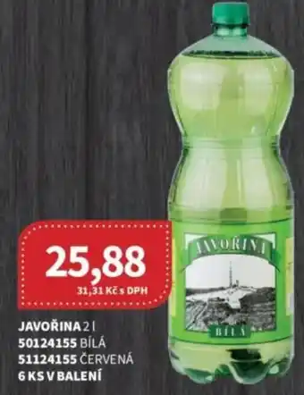 Kubík potraviny Javořina nabídka