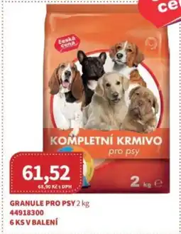 Kubík potraviny Granule pro psy nabídka