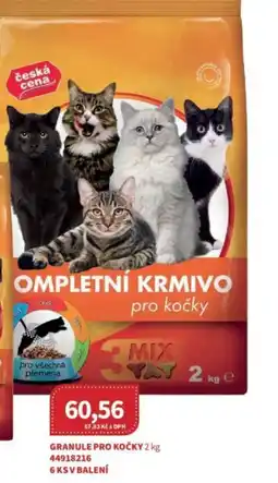 Kubík potraviny Granule pro kočky nabídka