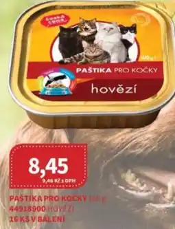 Kubík potraviny Paštika pro kočky nabídka