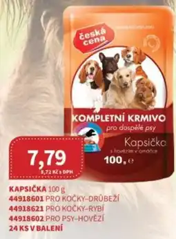 Kubík potraviny Kapsička nabídka