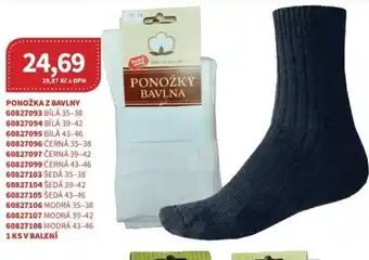 Kubík potraviny Ponožka z bavlny nabídka