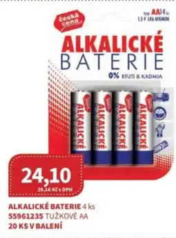 Kubík potraviny Alkalické baterie nabídka