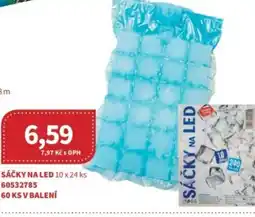 Kubík potraviny Sáčky na led nabídka