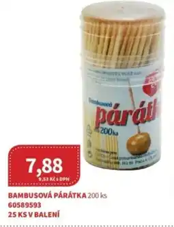 Kubík potraviny Bambusová párátka nabídka