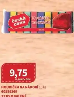 Kubík potraviny Houbička na nádobí nabídka