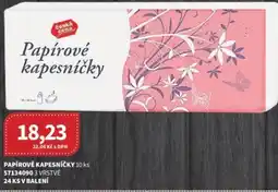 Kubík potraviny Papírové kapesníčky nabídka