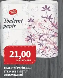 Kubík potraviny Toaletní papír nabídka