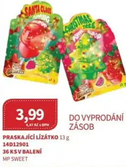 Kubík potraviny Praskající lízátko nabídka