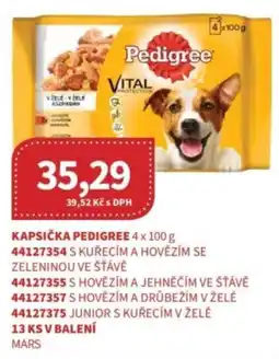 Kubík potraviny Kapsička pedigree nabídka