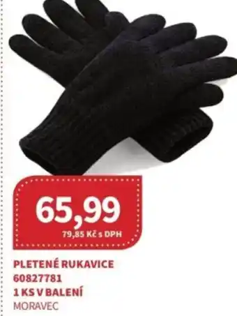 Kubík potraviny Pletené rukavice nabídka