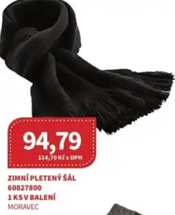 Kubík potraviny Zimní pletený šál nabídka