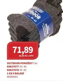 Kubík potraviny Outdoor ponožky nabídka