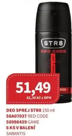 Kubík potraviny Deo sprej str8 nabídka