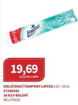 Kubík potraviny Odličovací tampony linteo nabídka