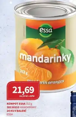 Kubík potraviny Kompot essa nabídka