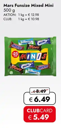 TRAVEL FREE Mars Funsize Mixed Mini nabídka