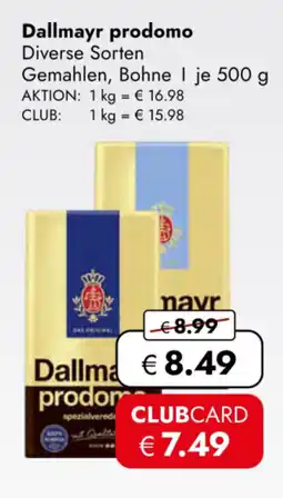 TRAVEL FREE Dallmayr prodomo nabídka