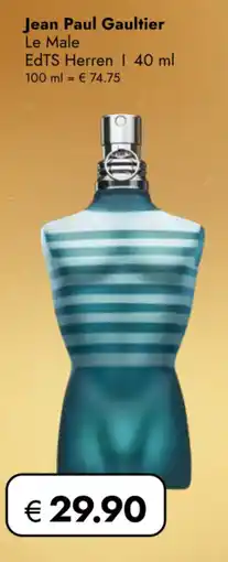 TRAVEL FREE Jean Paul Gaultier Le Male EdTS Herren nabídka