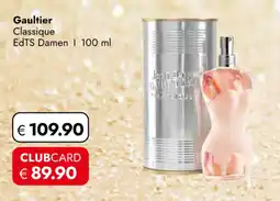 TRAVEL FREE Gaultier Classique EdTS Damen nabídka