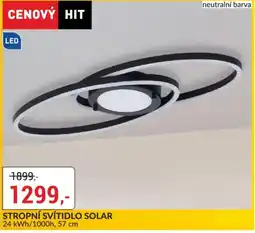 Baumax Stropní svítidlo solar nabídka