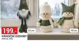 Baumax Vánoční ozdoby zelený, bílý nabídka