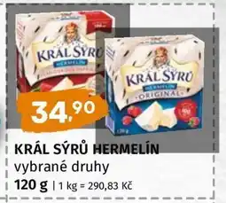 Terno Král Sýrů Hermelín nabídka