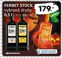 Terno FERNET STOCK vybrané druhy nabídka