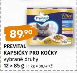 Terno PREVITAL Kapsičky pro kočky nabídka