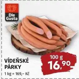 Terno Vídeňské párky* • nabídka