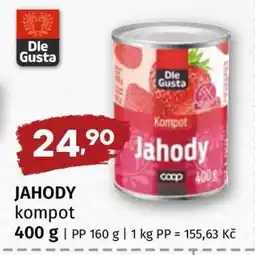 Terno JAHODY kompot nabídka