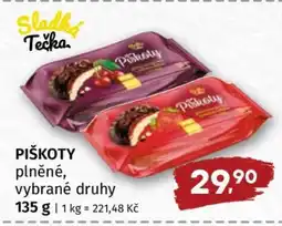 Terno Piškoty nabídka
