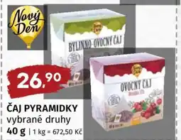 Terno ČAJ PYRAMIDKY nabídka