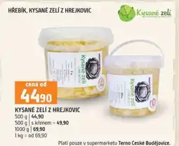 Terno Kysané zelí z Hrejkovic nabídka