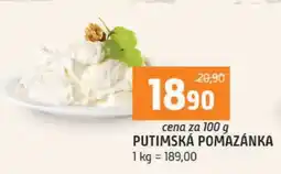 Terno Putimská pomazánka nabídka